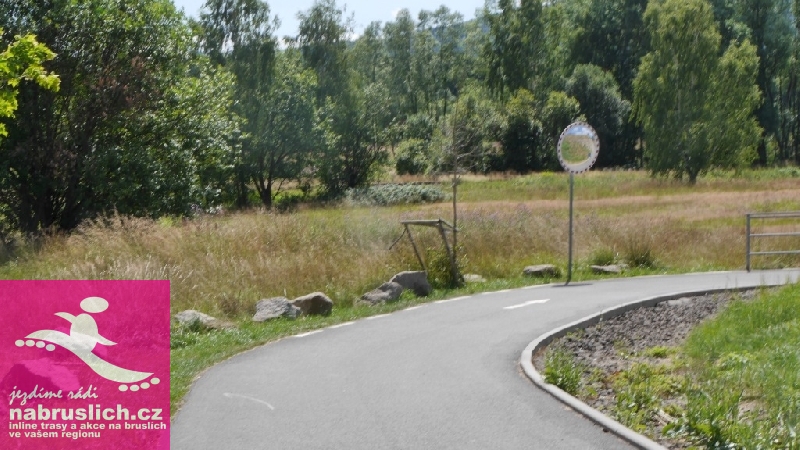 Kritické místo na inline stezce